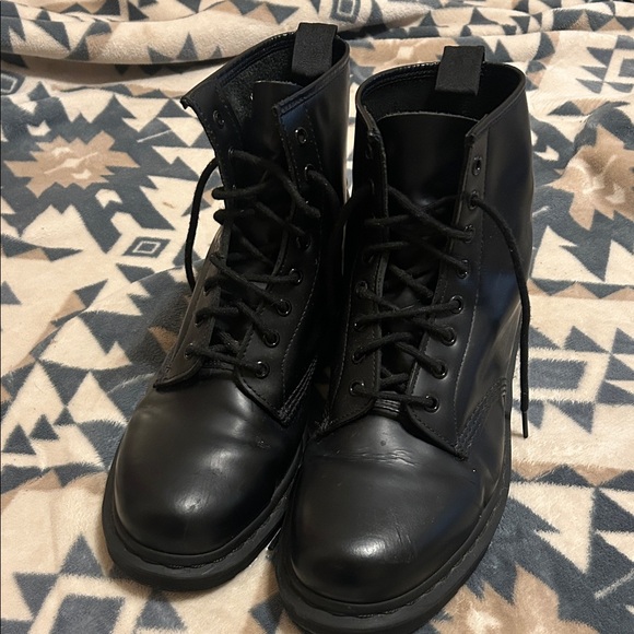 Dr. Martens 1460 Mono Boots - Picture 2 of 6